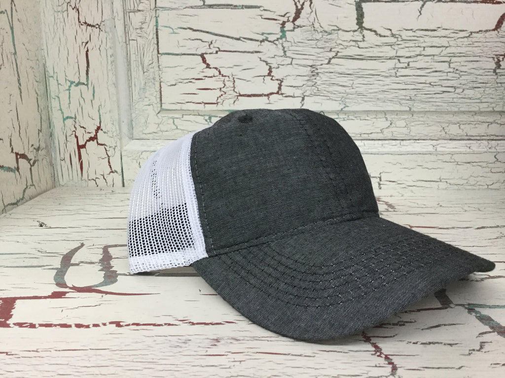 OC Heathered Black/White Cap