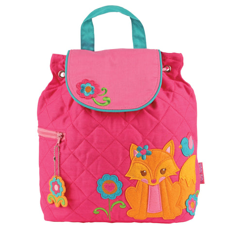 Stephen Joseph Quilted Backpack Girl Fox