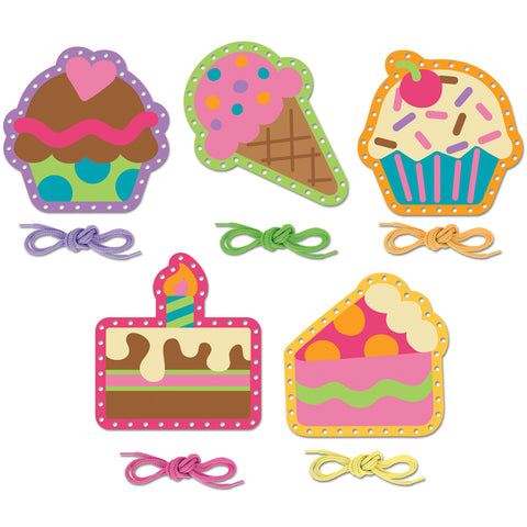 Stephen Joseph Timeless Toys Lacing Card Set Sweets