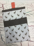 Stone Buck on Ivory Diaper/Wipee Case