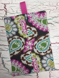 Roco Beat Paisley Diaper/Wipee Case