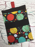 Zane Retro Dot Diaper/Wipee Case