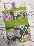 Lottie Da Spring in Charcoal Diaper/Wipee Case