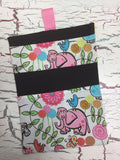Floral Jungle Diaper/Wipee Case