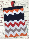 Medium Chevron in Boy Diaper/Wipee Case
