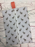Stone Buck on Ivory Diaper/Wipee Case