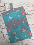 Camping Bear & Hedgehog Diaper/Wipee Case