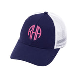 Navy Trucker Cap