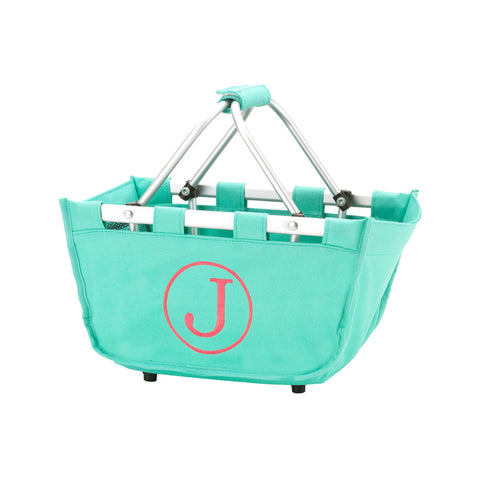 Wholesale Boutique Mini Market Tote Mint