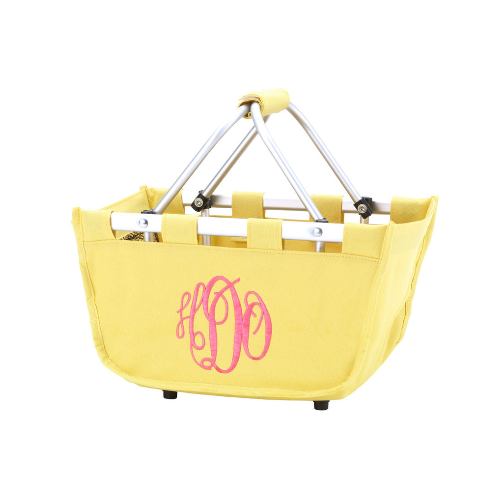 Wholesale Boutique Mini Market Tote Yellow